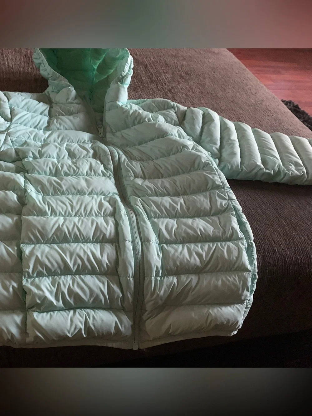 Girls Eddie Bauer CirrusLite hooded puffer